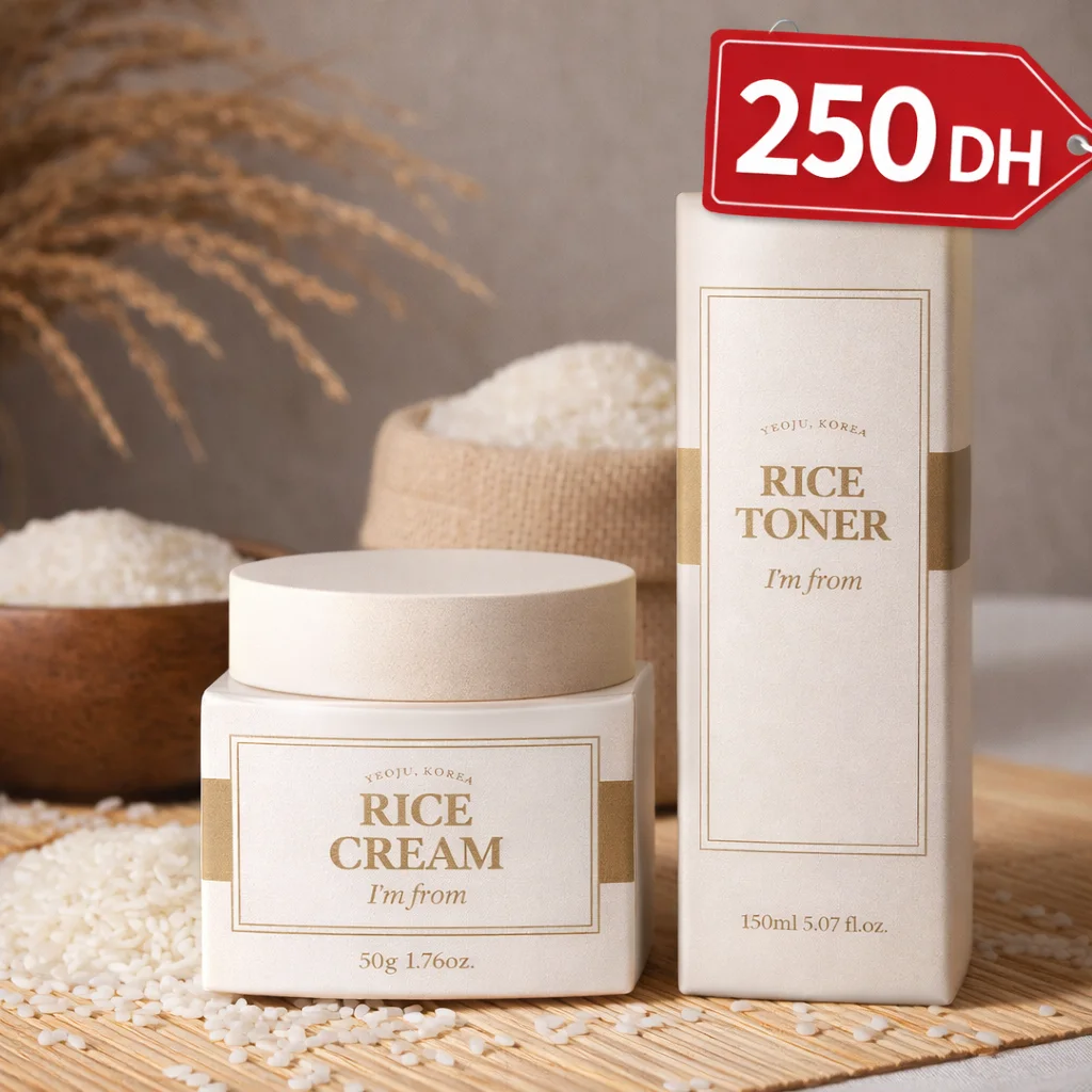 Ara Skin Rice Skincare Set | Toner & Cream لبشرة مرطبة ومشرقة