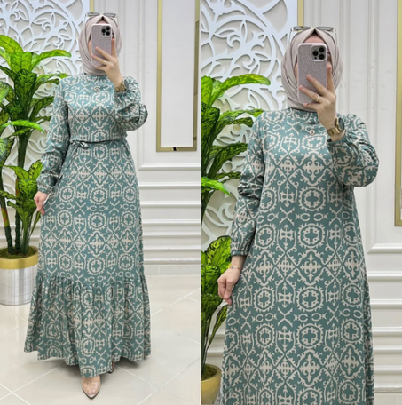 فستان سلطانة – نقش عثماني أنيق