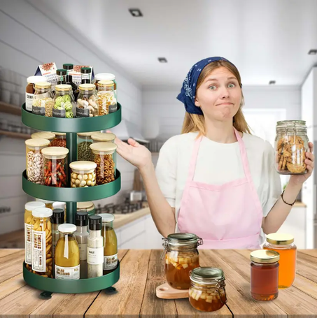 منظم المطبخ الدوار