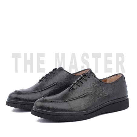 THEM003-Chaussure en Cuir Noir