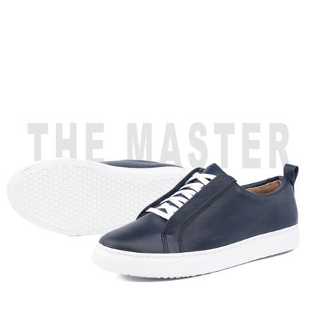 THEM004 NV-Basket en Cuir Bleu