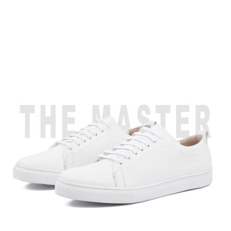 THEM005 NV-Basket en Cuir Blanc
