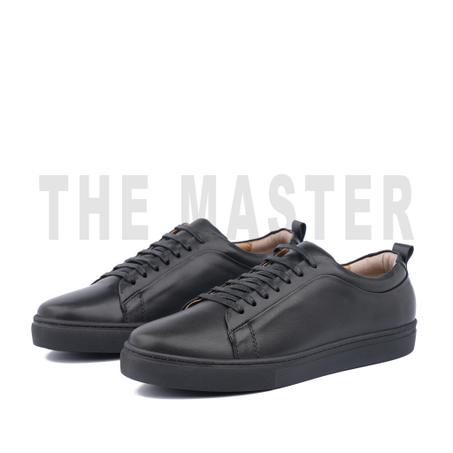 THEM004 NV-Basket en Cuir Noir