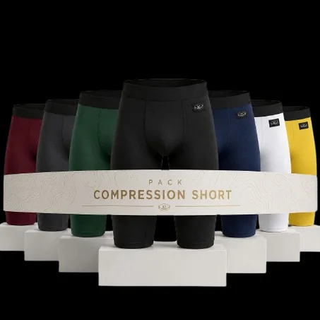 Pack compression short
