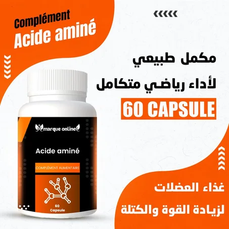 acide aminé 60 gélules