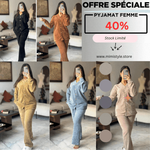 PYJAMAT POUR LES FEMME 2PS MADE IN TURQUIE