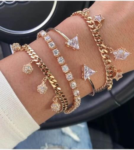 braclets en or brasélien