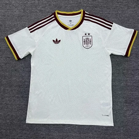 Camiseta España 2026 Oficial | Adidas Trefoil | Equipación Blanca Climacool