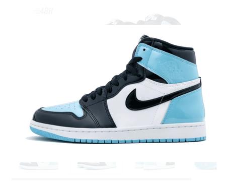 AIR JORDAN 1 RETRO HIGH " UNC PATENT "
