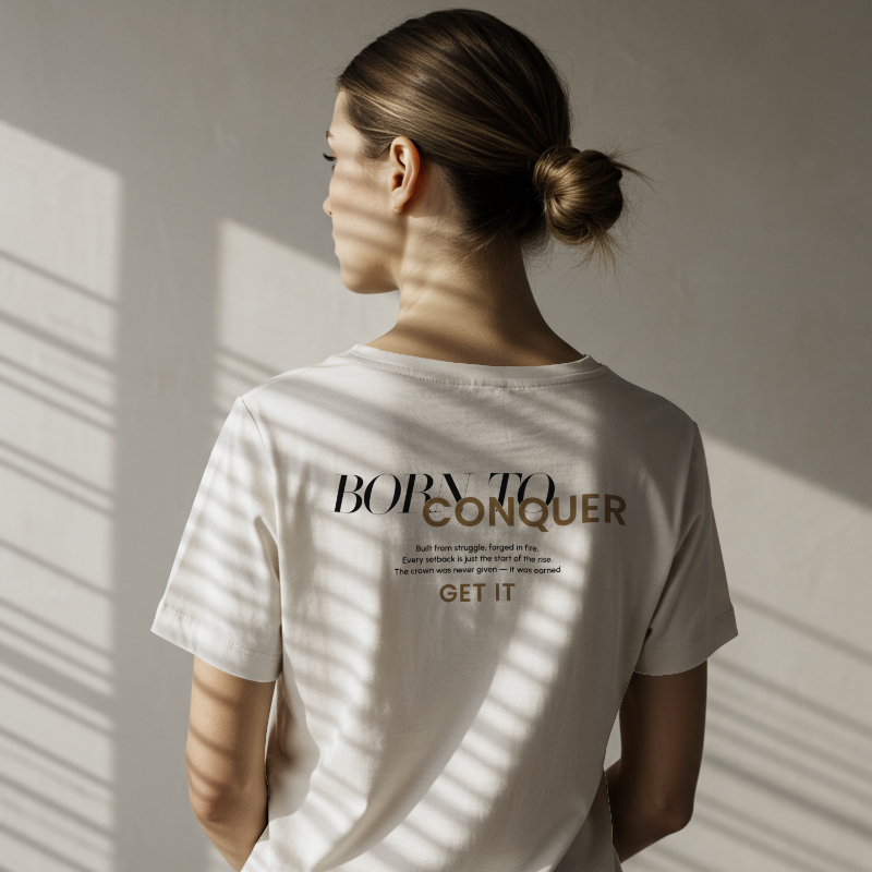 T-shirt Oversize ||| Born To Conquer S