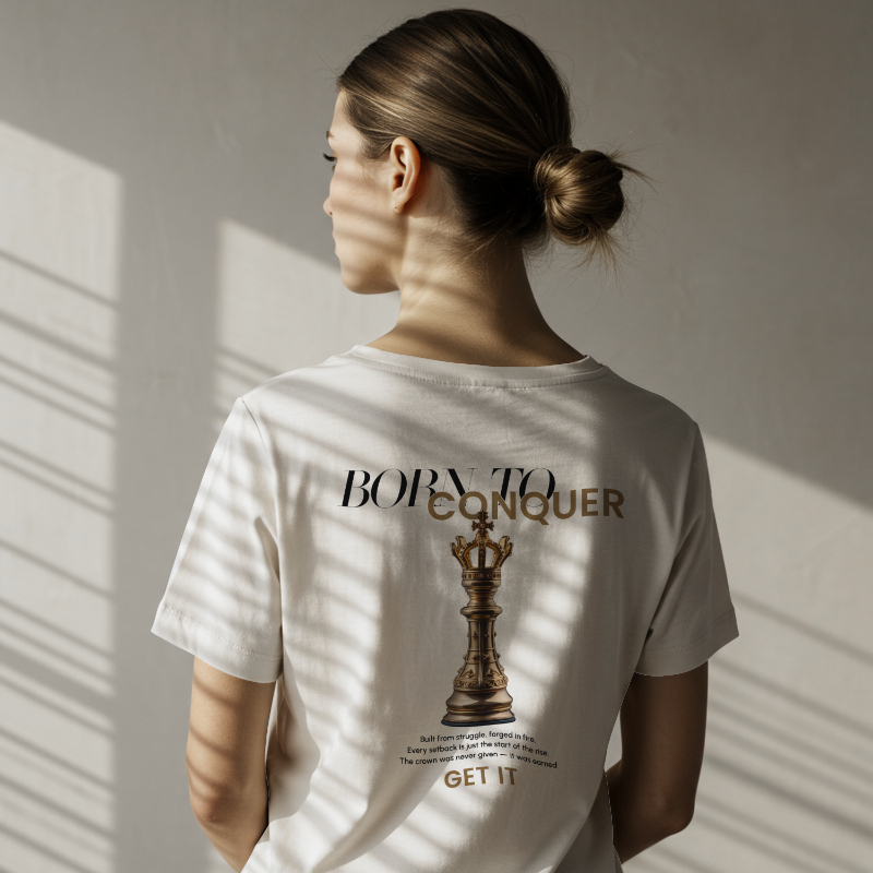 T-shirt Oversize ||| Born To Conquer