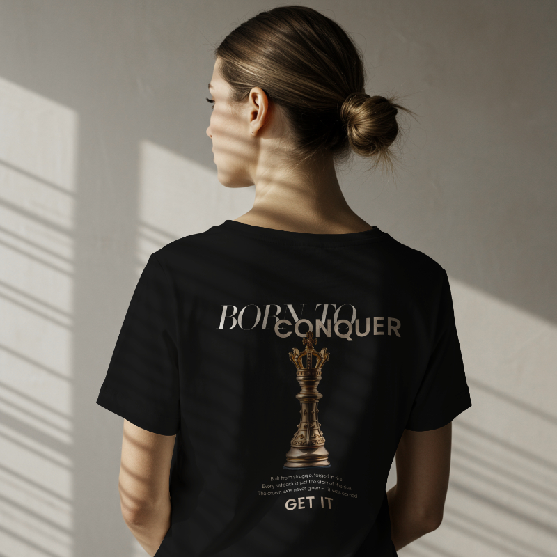 T-shirt Oversize ||| Born To Conquer