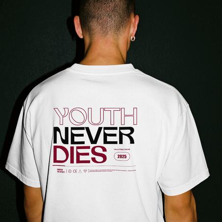 T-shirt Oversize ||| YOUTH NEVER DIES