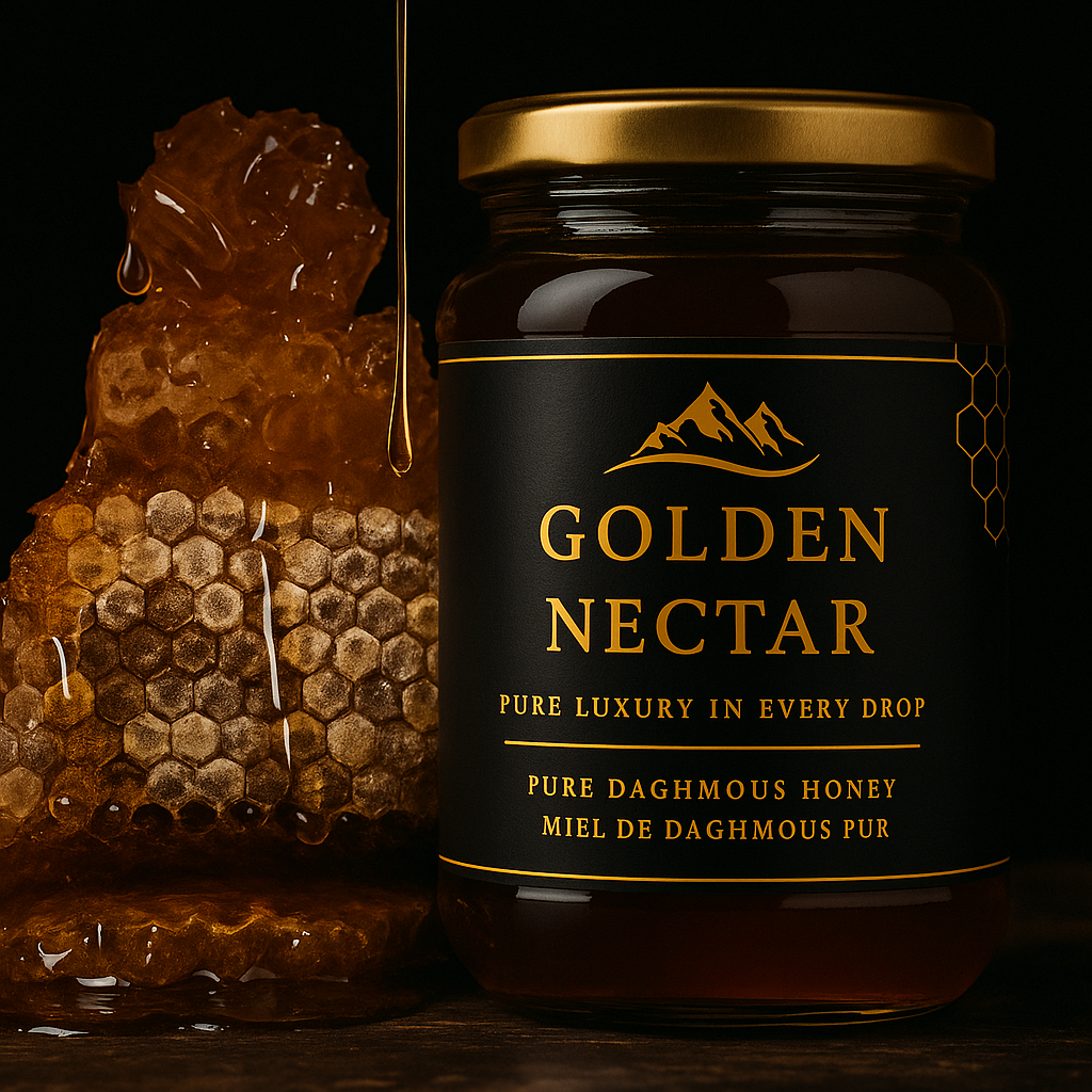 Daghmous Honey Jar 500g