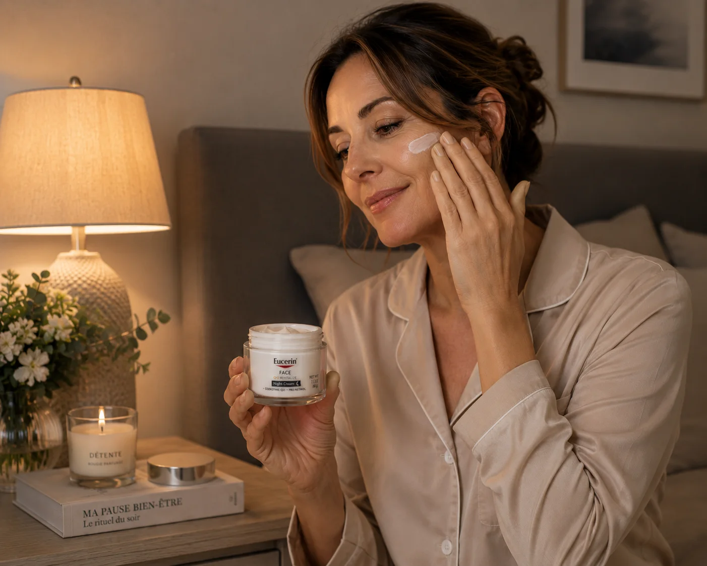 Eucerin Q10 مضاد للتجاعيد كريم الليل