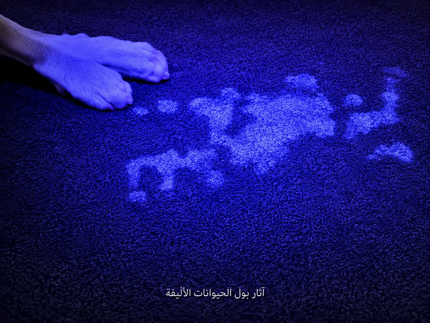 مصباح يدوي يعمل بالأشعة فوق البنفسجية