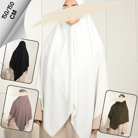 الخمار الماليزي مكون من  5 قطع