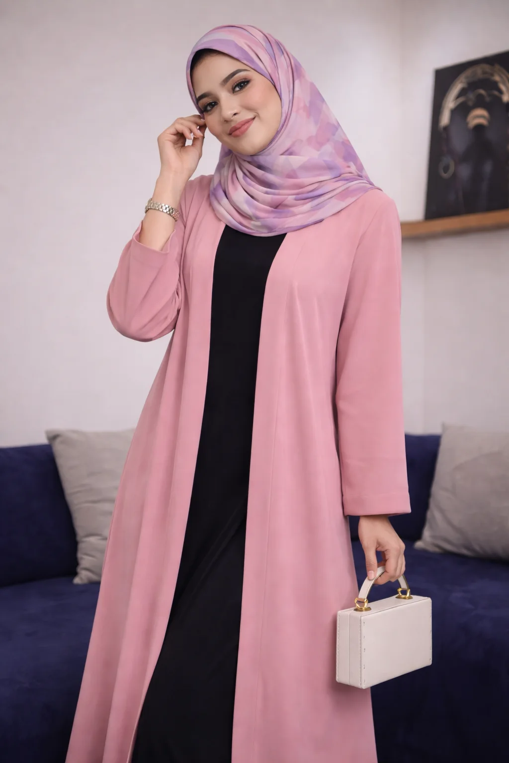 عباية كريب مزركش – 299 درهم