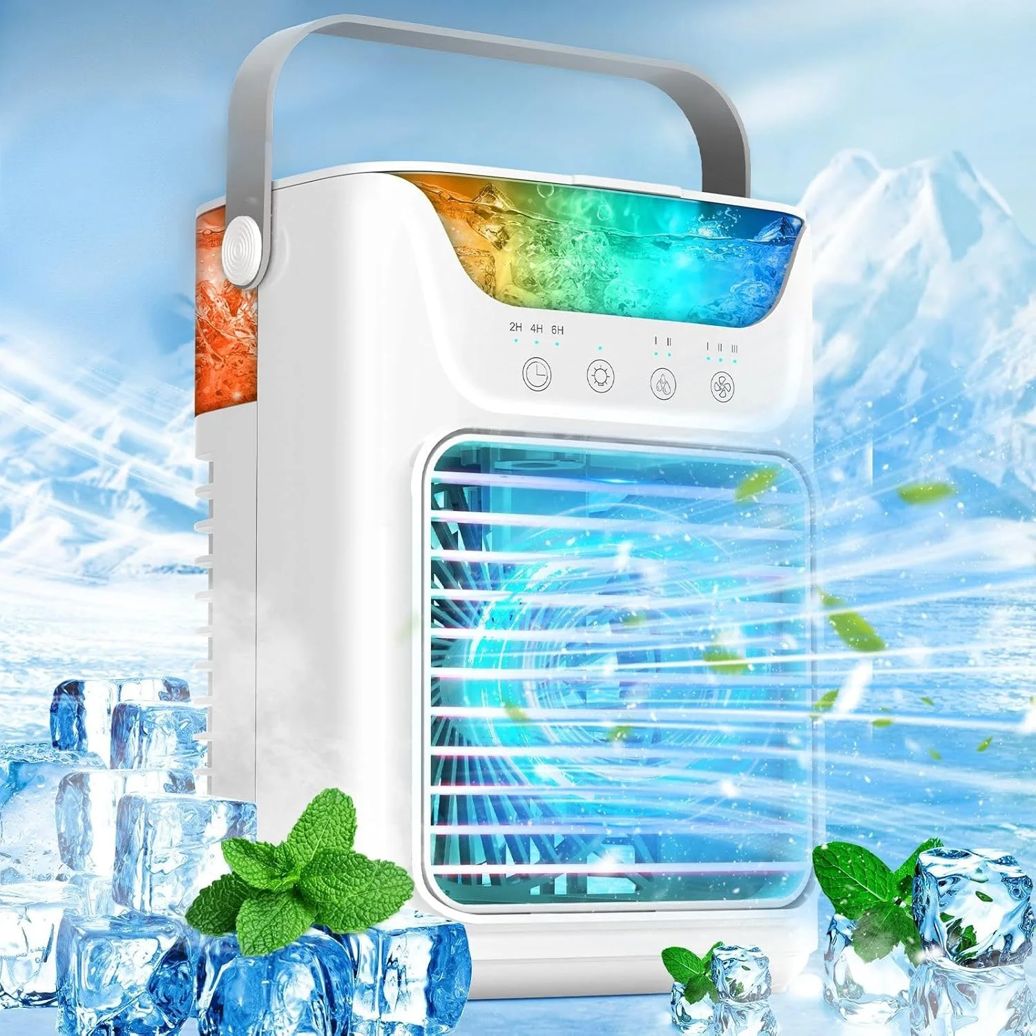 Portable Air Conditioner Cooling Fan