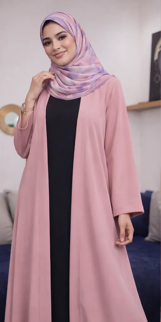 عباية كريب مزركش – 299 درهم