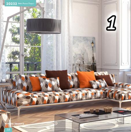🔸️ Design Exclusif 2025 – Couvre Salon Imprimé La Miral Chic