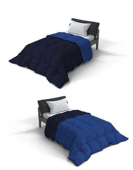 🔴couette flanelle 3 pièce