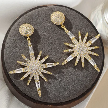 Snowflake Shine earrings