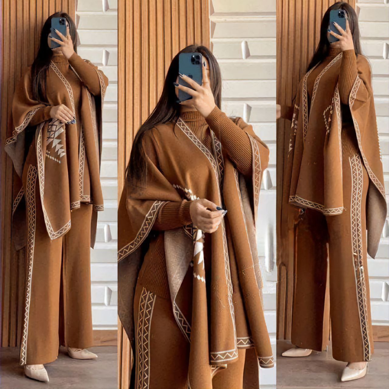 انسومبل 3 بياس من الصوف الممتاز
