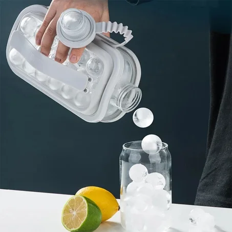 عرض 2 قوالب مكعبات الثلج المحمولة 2*1 - 2*1 portable ice cube molds