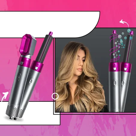 الفرشاة الحديثة ٥*١ Trendy 5in1 Hair Brush