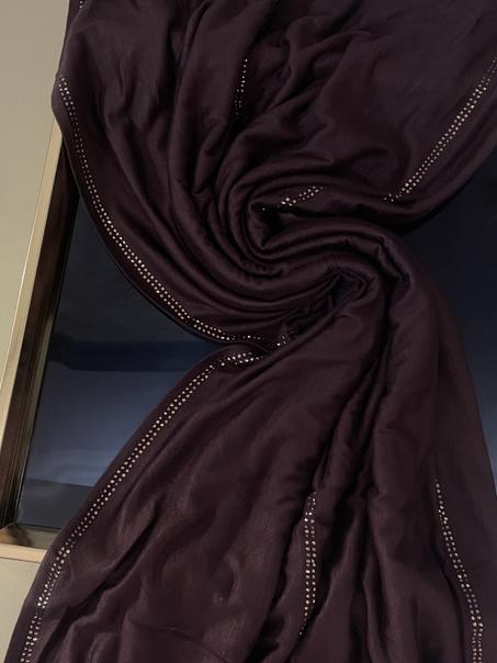 LYCRA  STRASS - Marron