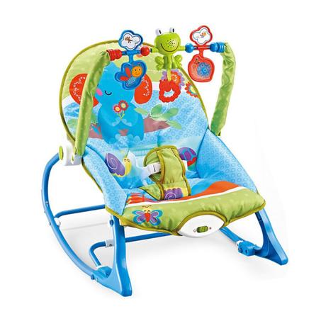 كرسي هزّاز للأطفال مع لعب معلّقة Colorful Baby Rocker with Fun Toys