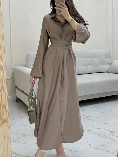 Robe à manches longues
