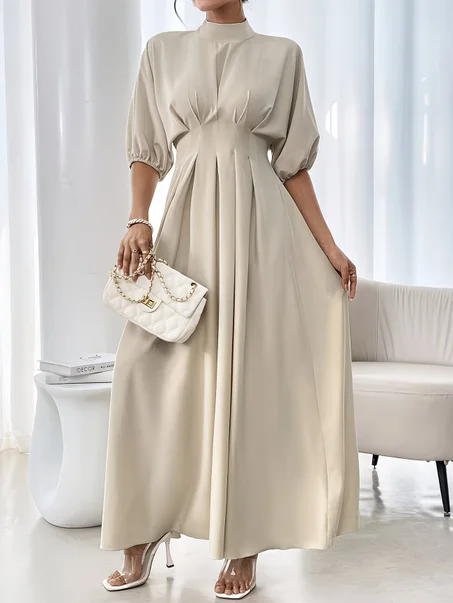 Robe Jupe à Longue Ourlet