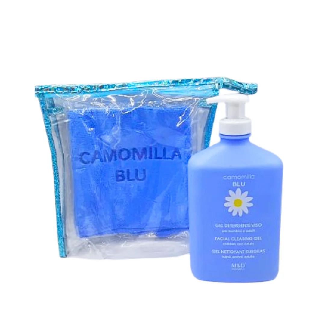 Camomilla Blu Gel Nettoyent Surgras 500ml+ Serviette Trousse