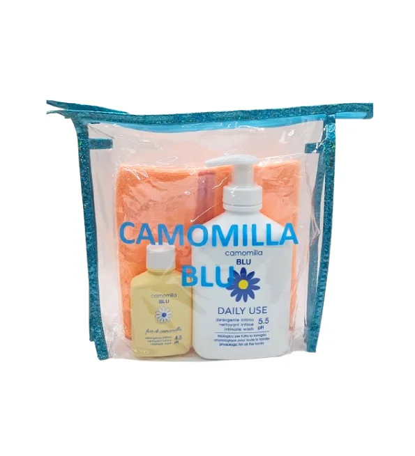Camomilla Blu Daily Use 300ml+Gel Intime Echantion+Serviette Trousse