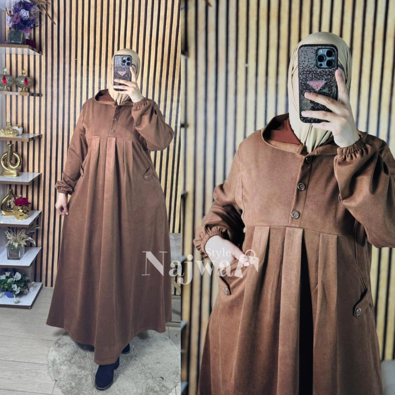 جلابة  شتوية سخونة، مريحة ودافئة للشتاء❄️(JSF)