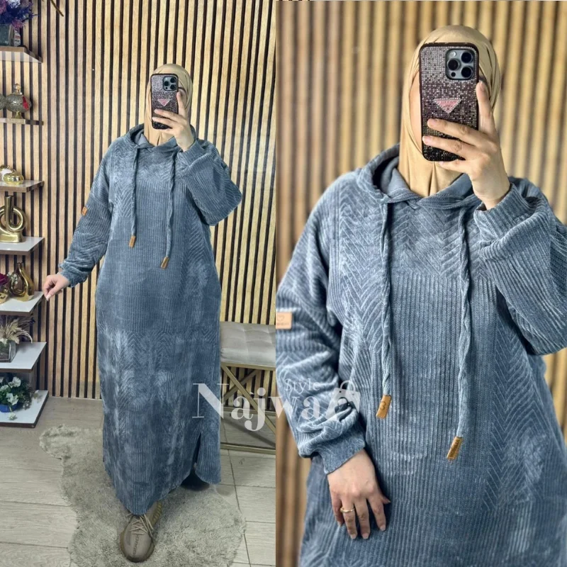 ❄️جلابة شتوية 2026 سخونة وأنيقة