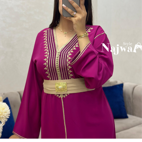 👑 قفطان الأناقة الملكية 2025 👑