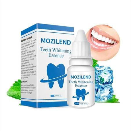 قطرات Mozilend لتبييض الأسنان   تزيل التصبغات والإصفرار من الأسنان
