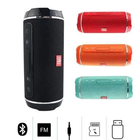 مكبر صوت بلوتوث لاسلكي مقاوم للرذاذ  portable wireless speaker tg 16