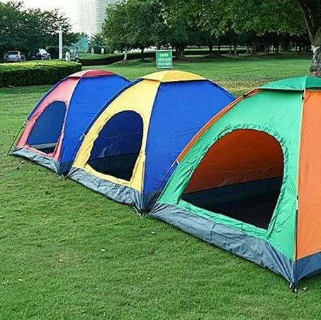 خيمة لاربعة اشخاص متعددة الالوان