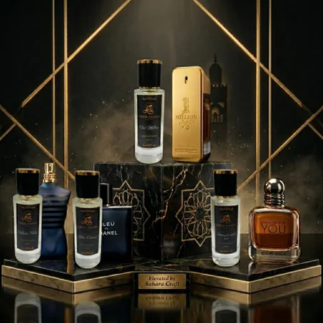 Pack 4 Parfums Amber Sahara