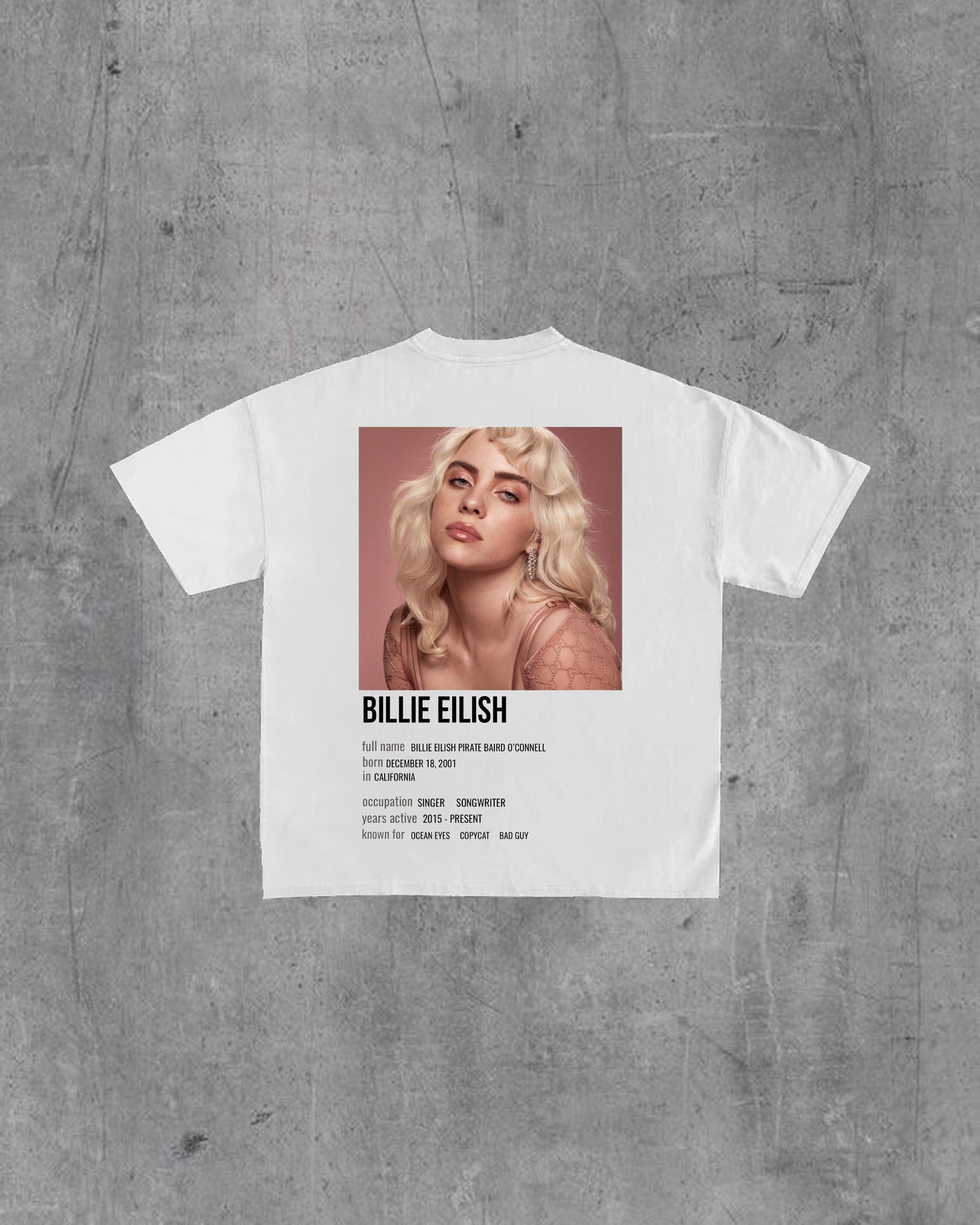 BILLIE EILISH TSHIRT