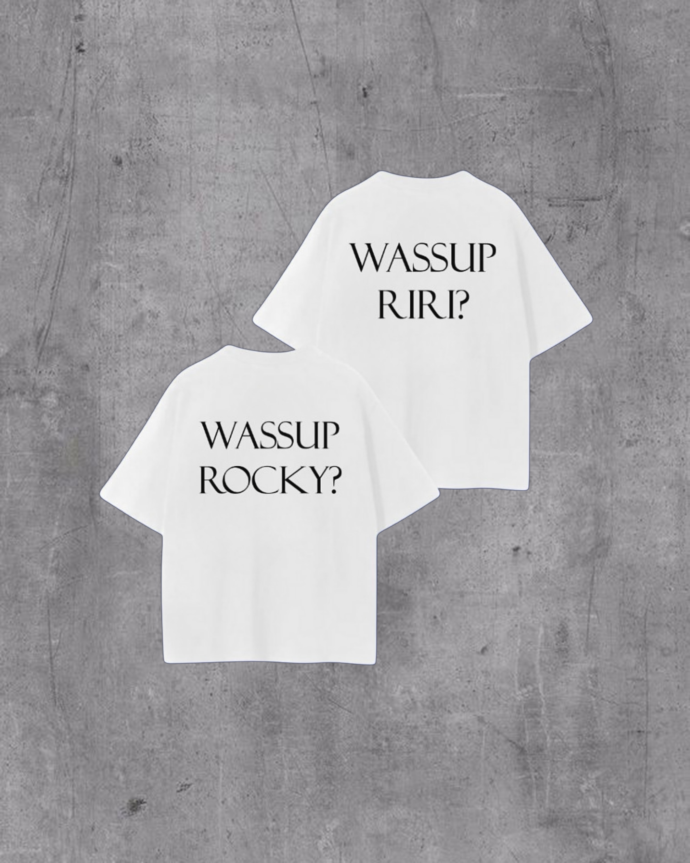 TSHIRT ROCKY AND RIRI