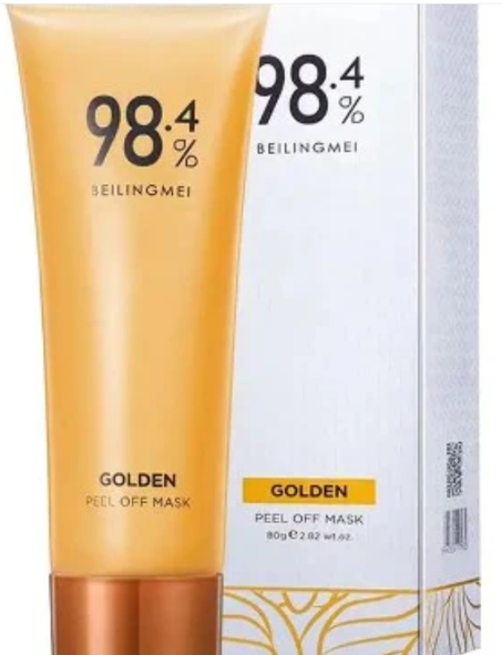 Masque facial Peel-Off à la feuille d'or