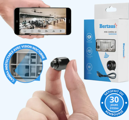 Nanovision Micro‑caméra 4k