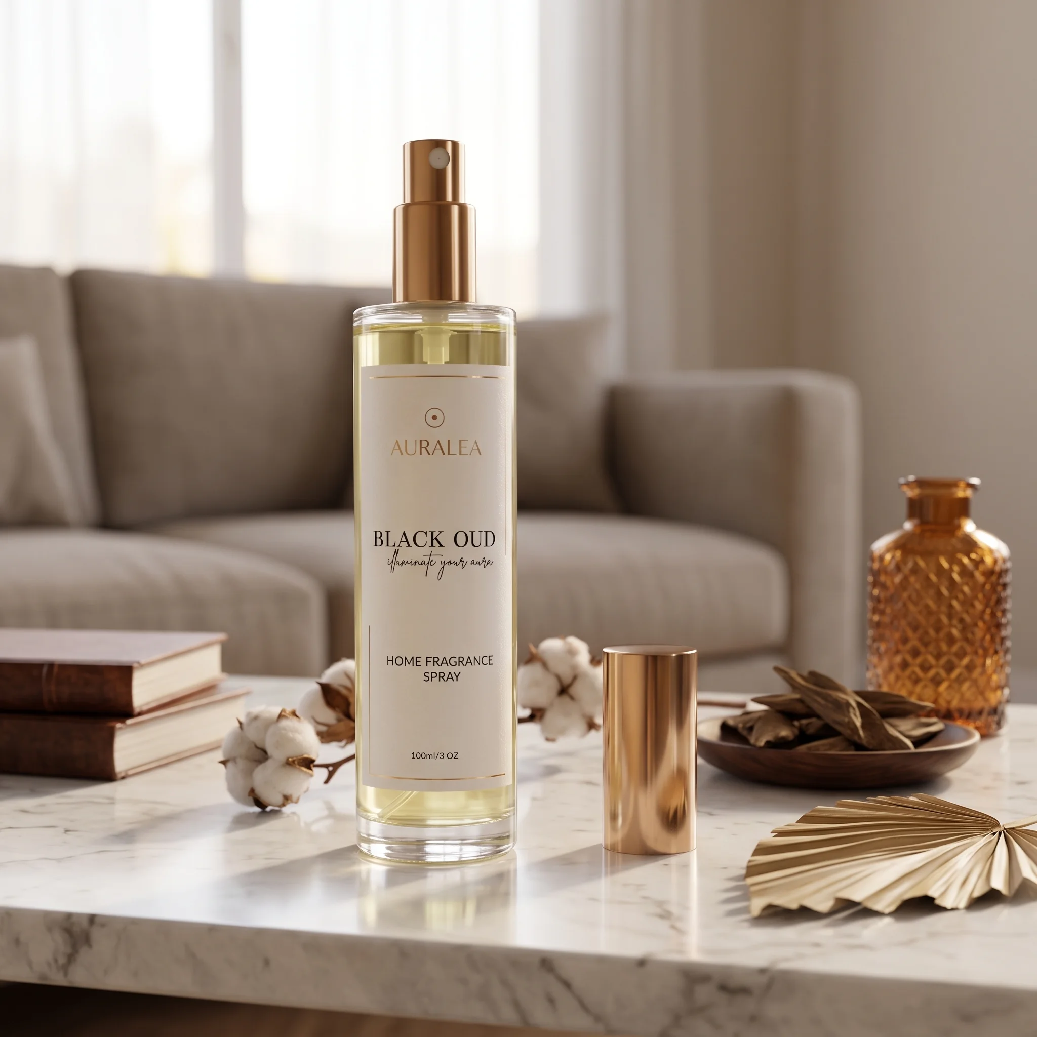 Spray Parfumé 100ml — Black Oud