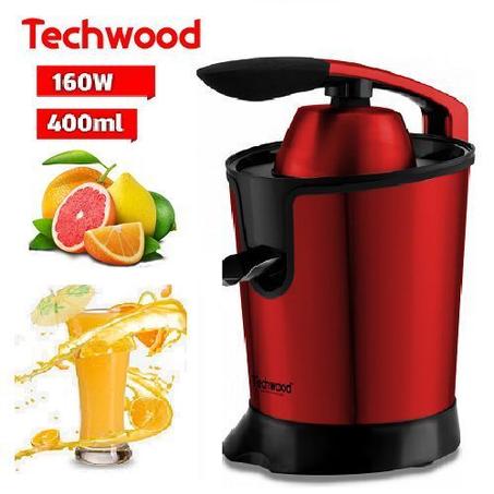 Presse Fruits Électrique En Inox 140 w Techwood عصارة الفواكه الكهربائية من الإينوكس