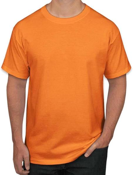 (3 عبوات) تي شيرت Santhome Bio180 للرجال 180gsm 3 قطع بالجملة/سائب/عبوة من القطن بأكمام قصيرة ورقبة دائرية